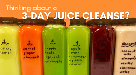 Read more about the article Thinking about a 3-Day Juice Cleanse?